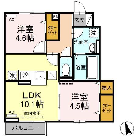  間取り図写真