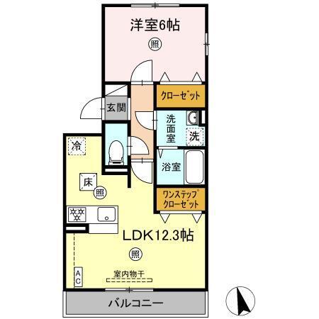 サロン・ド・ＲＩＫＵ（101） 間取り図画像
