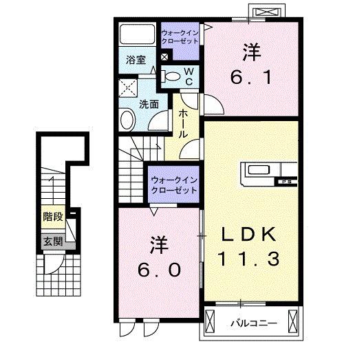 ファインステート（202） 間取り図画像