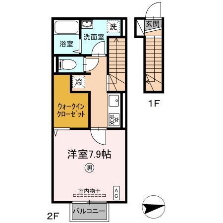 Ｄ’ｓ　Ｃｏｃｏ（211） 間取り図画像
