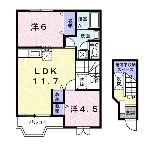  間取り図写真