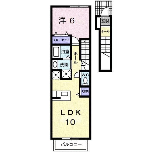 イーストガーデンＡ（205） 間取り図画像