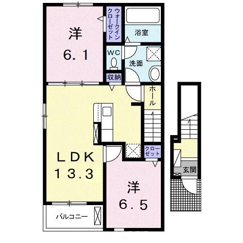 モルゲンロート（201） 間取り図画像