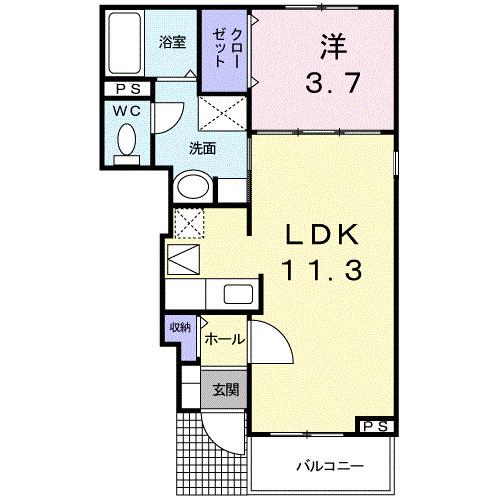 Ｗ・ホープⅠ（103） 間取り図画像