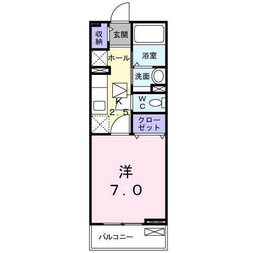 レストホーム大東（103） 間取り図画像