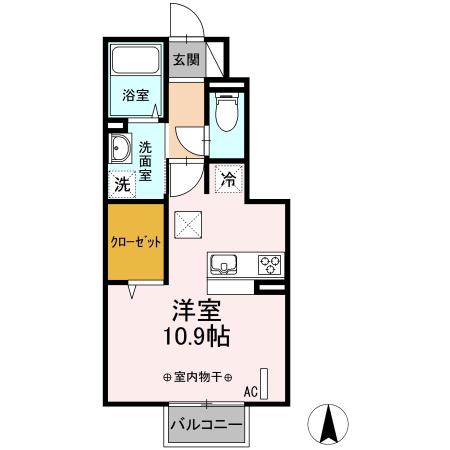 マウントハイツ　はちまん（103） 間取り図画像