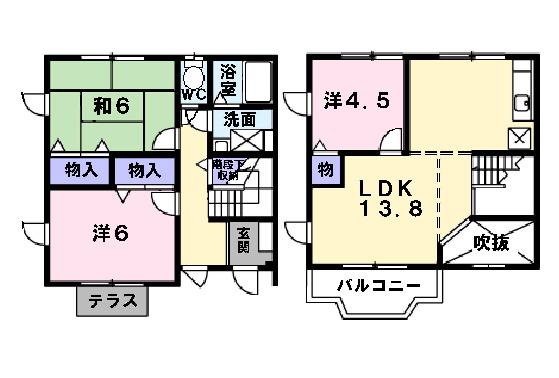  間取り図写真