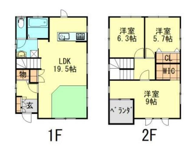  間取り図写真