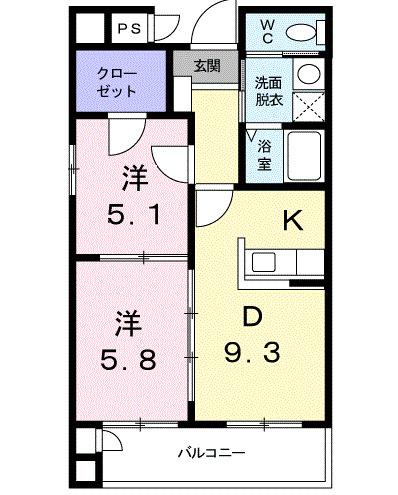 パールヒルズ入江町（803） 間取り図画像