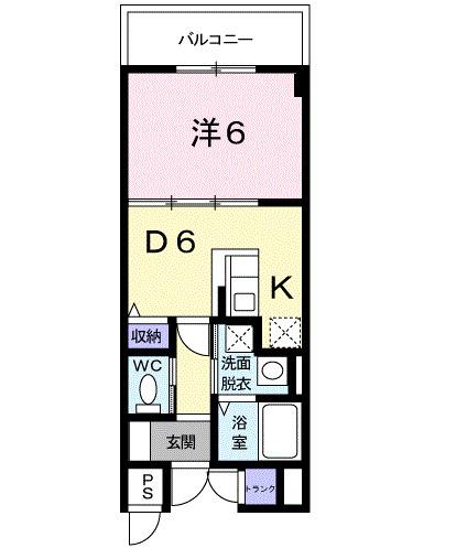 パールヒルズ入江町（306） 間取り図画像