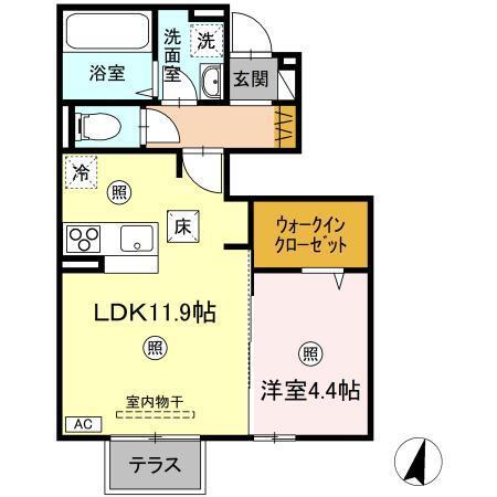 サンコート（106） 間取り図画像