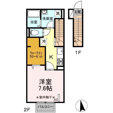ノーブル（203） 間取り図画像