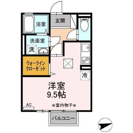 フォレストコート（101） 間取り図画像