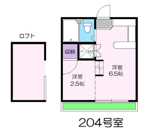 アイムズガーデン２２（204） 間取り図画像