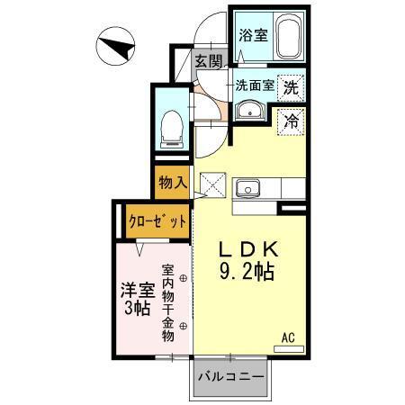 キャトルセゾン（107） 間取り図画像