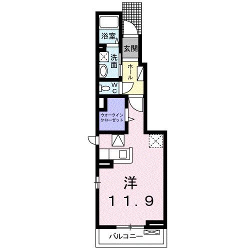 カーサ・プラシードＳ（103） 間取り図画像