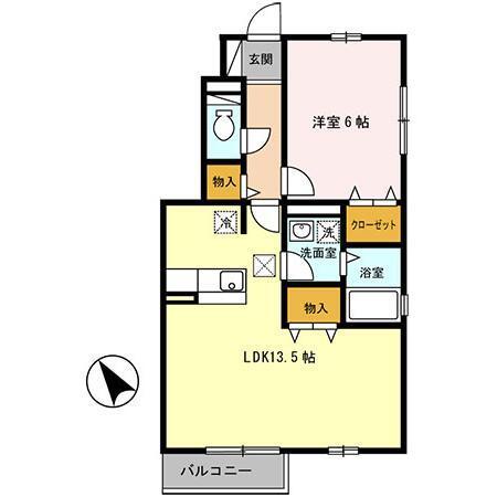 リバークレスト（105） 間取り図画像