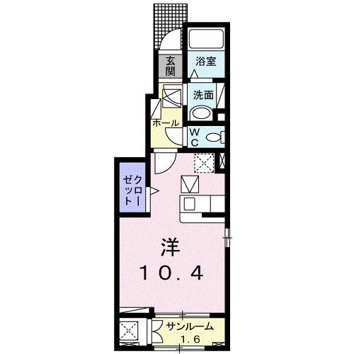 ポポラーレ（101） 間取り図画像