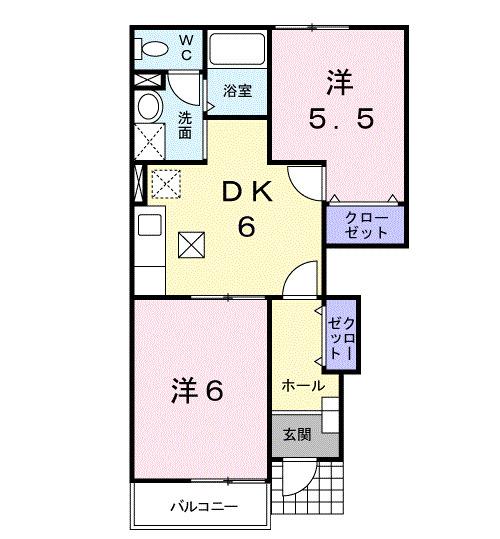 グルービー（101） 間取り図画像