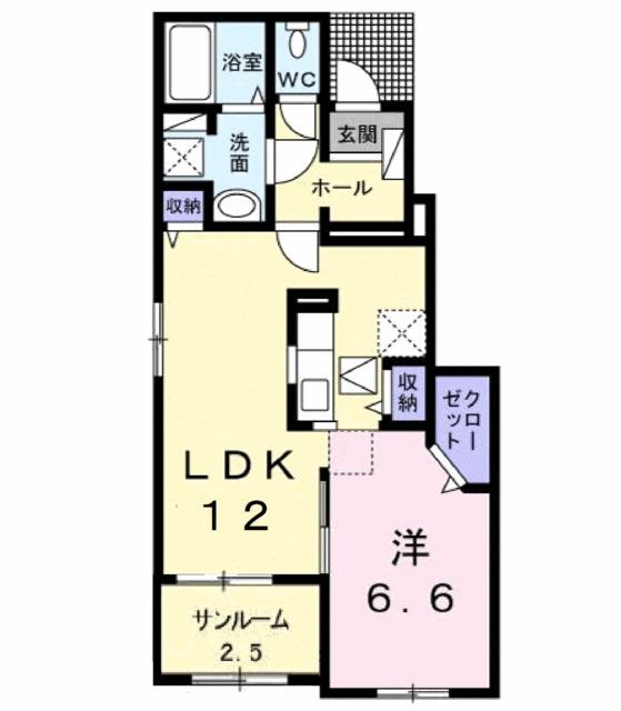 Ｎゲート　Ⅸ（105） 間取り図画像