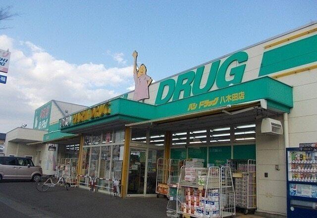 ハシドラッグ八木田店：1000m