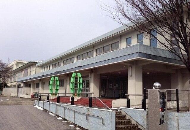 福島市立野田小学校：450m