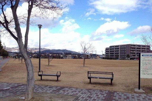 福島北中央公園：600m