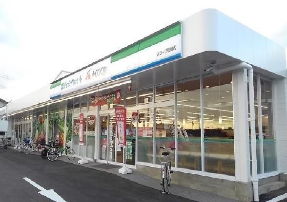 Aコープ松川店：1800m