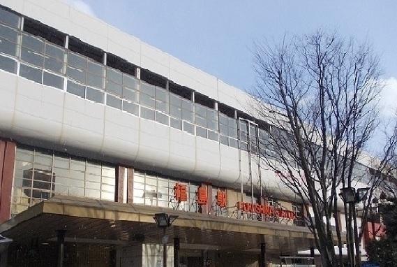 福島駅：1300m