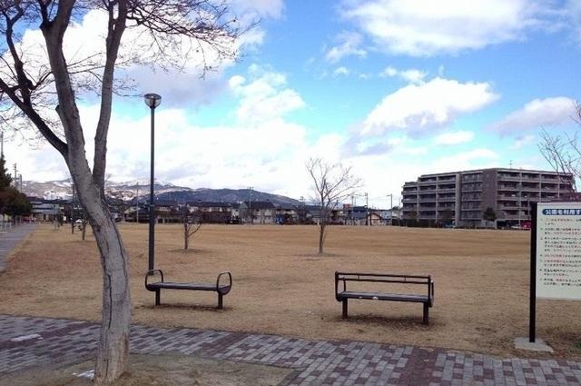福島北中央公園：900m