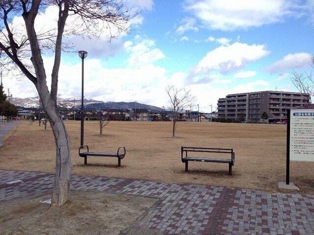 ふくしま北中央公園：1100m