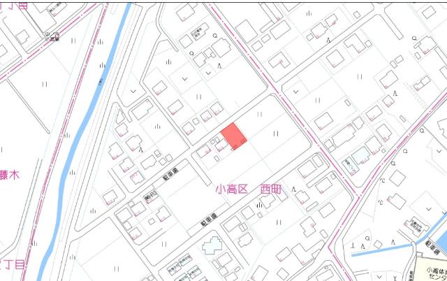 南相馬市小高区西町２丁目　売地 土地画像