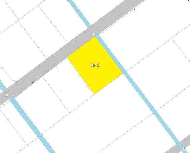 南相馬市小高区西町２丁目　売地 区画図