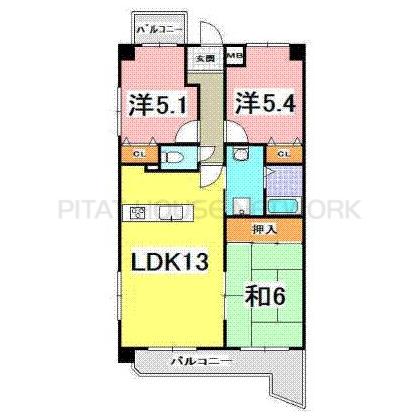  間取り図写真