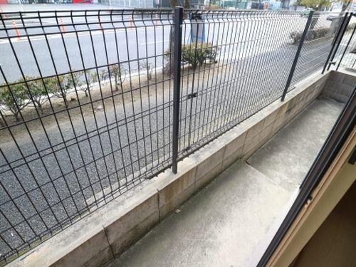 明石市二見町西二見駅前アパート バルコニー