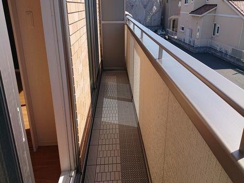 明石市二見町西二見アパート バルコニー