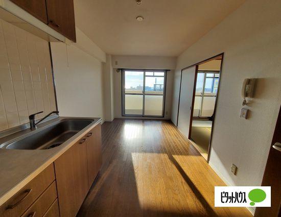 明石市魚住町錦が丘マンション リビング