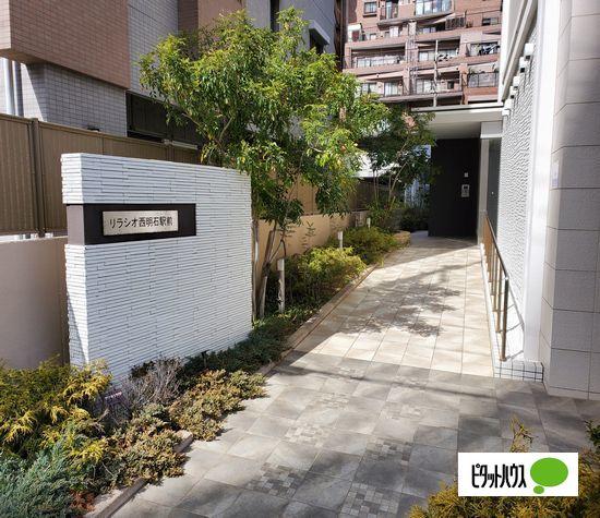 明石市小久保マンション エントランス