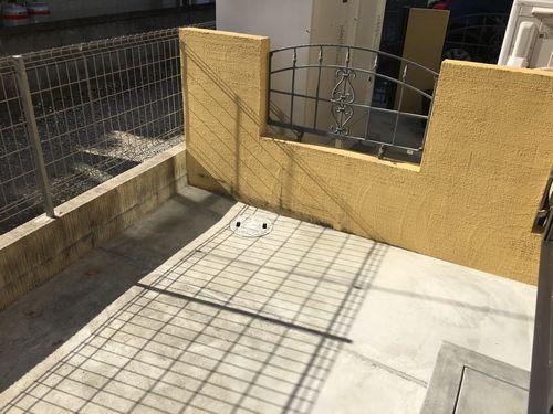 神戸市西区玉津町今津アパート 庭