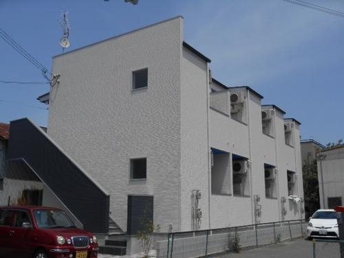 明石市硯町アパート ロビー