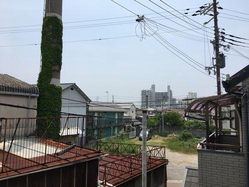 明石市大蔵天神町アパート 眺望