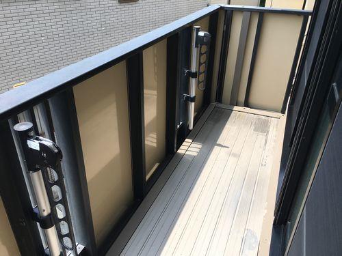 明石市大蔵天神町アパート バルコニー
