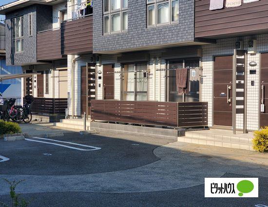 明石市大久保町谷八木アパート エントランス