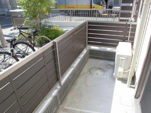 明石市大久保町谷八木アパート バルコニー