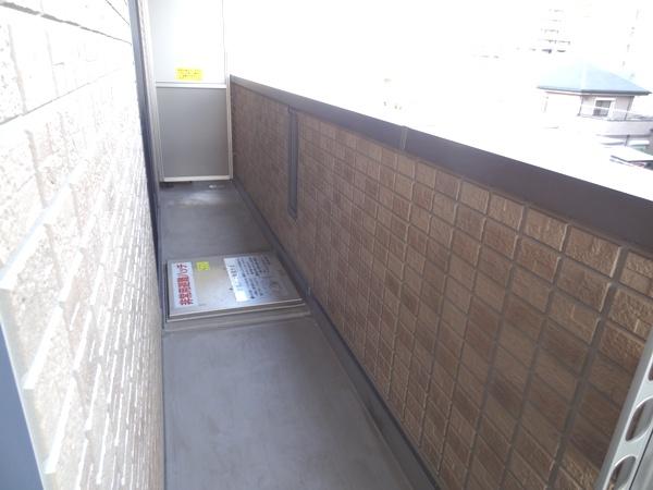 明石市大久保町福田アパート バルコニー