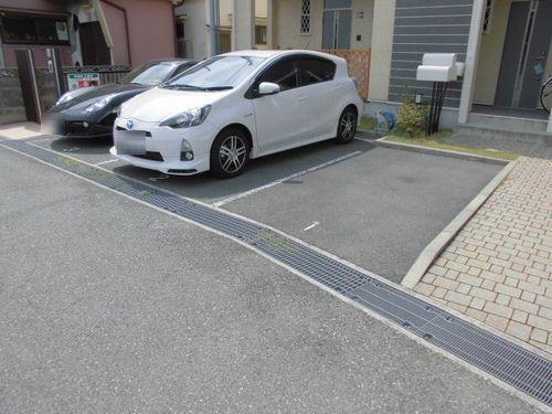 明石市大久保町江井島アパート 駐車場