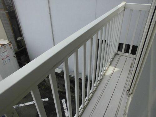 明石市松江アパート バルコニー