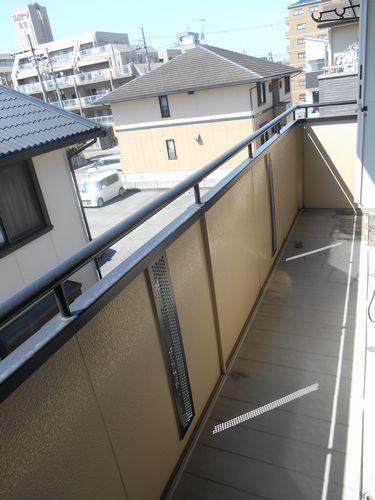 明石市魚住町住吉アパート バルコニー