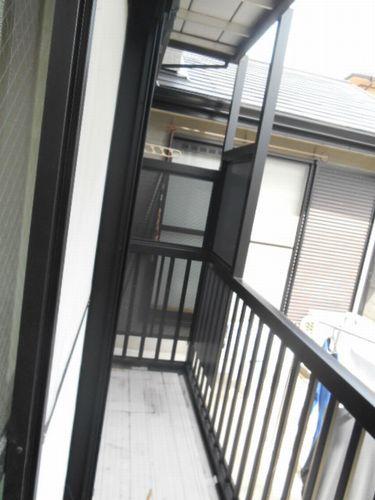 明石市小久保アパート バルコニー