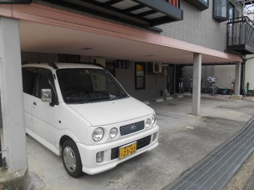 神戸市西区枝吉アパート 駐車場